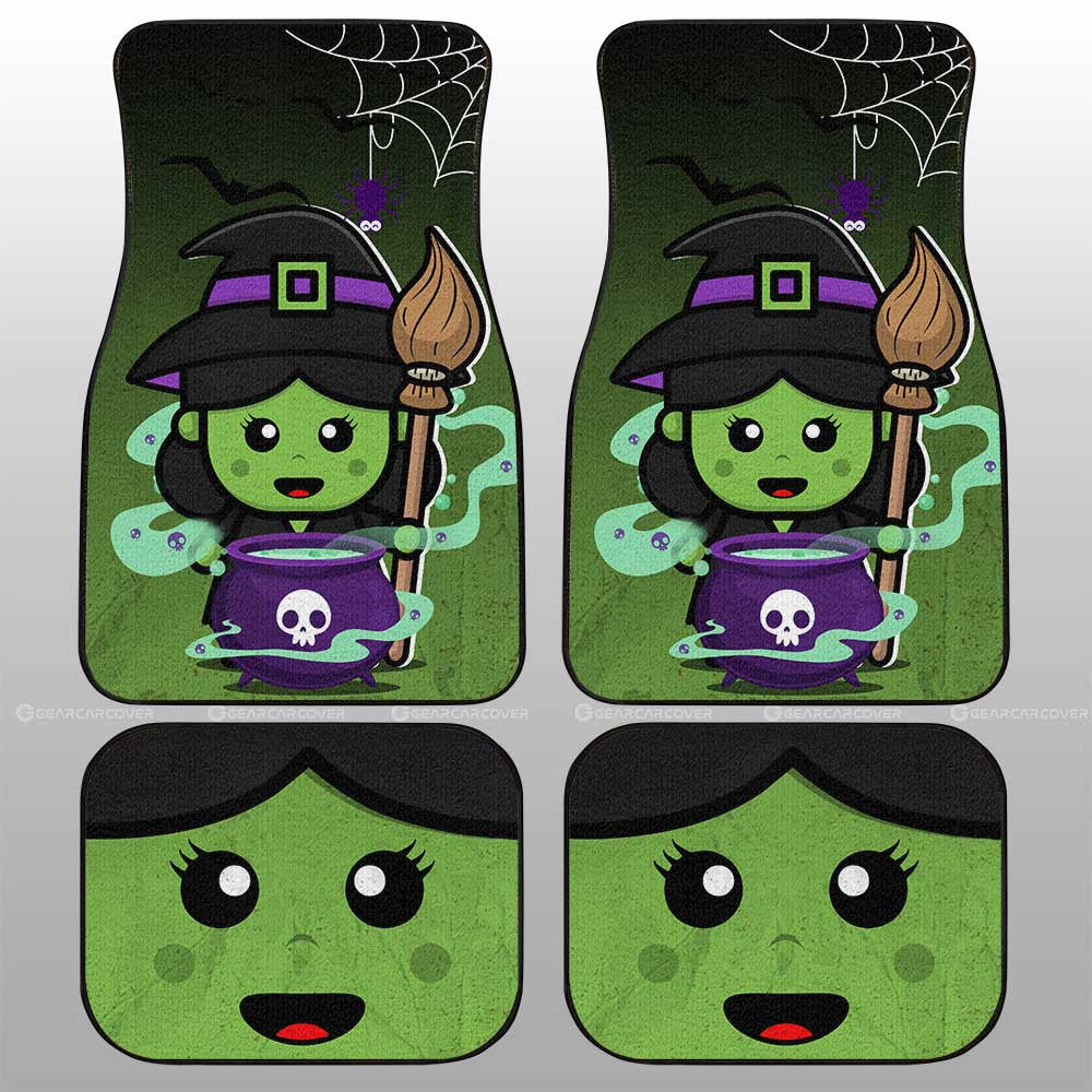 Witch Car Floor Mats Custom Halloween Characters Car Accessories - Gearcarcover - 1