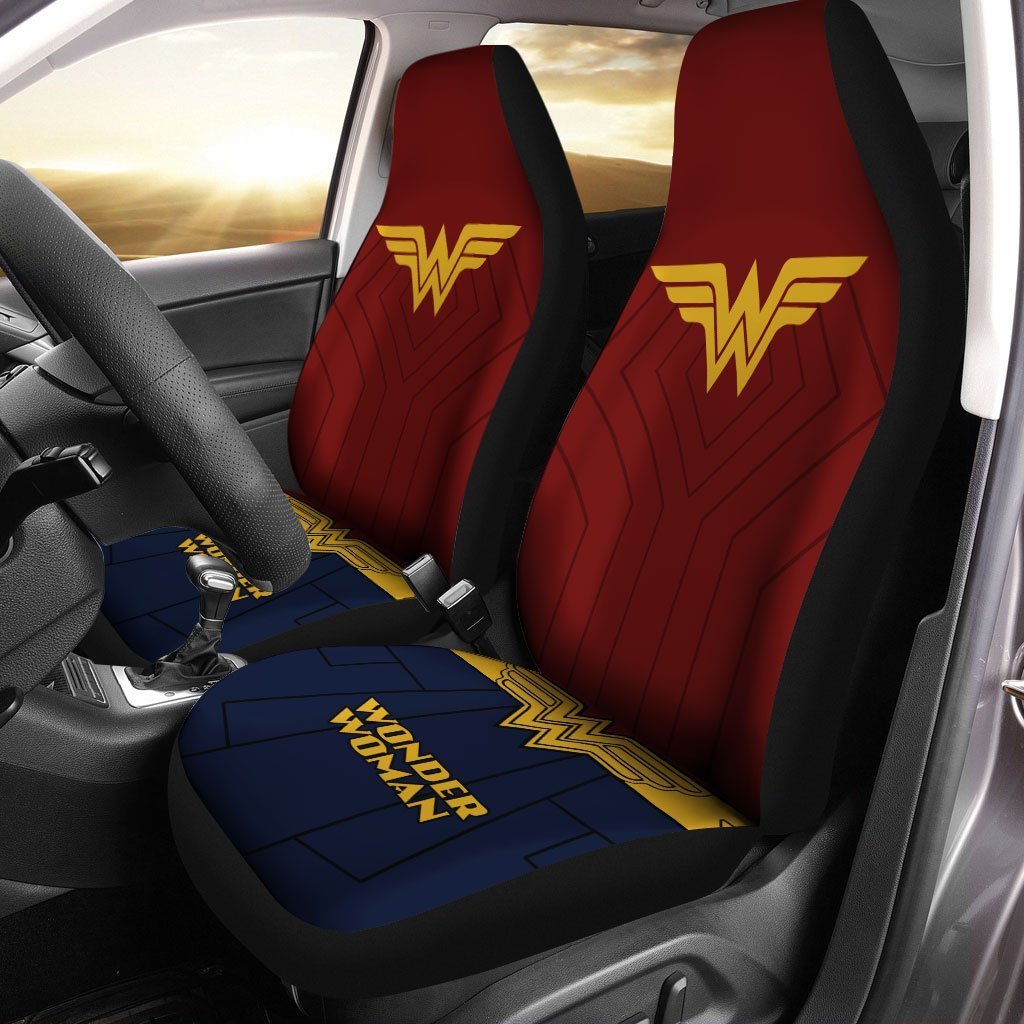 Wonder Woman Car Seat Covers Custom Car Accessories - Gearcarcover - 1