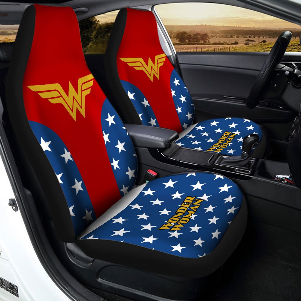 Wonder Woman Car Seat Covers Custom Car Accessories Interior - Gearcarcover - 2