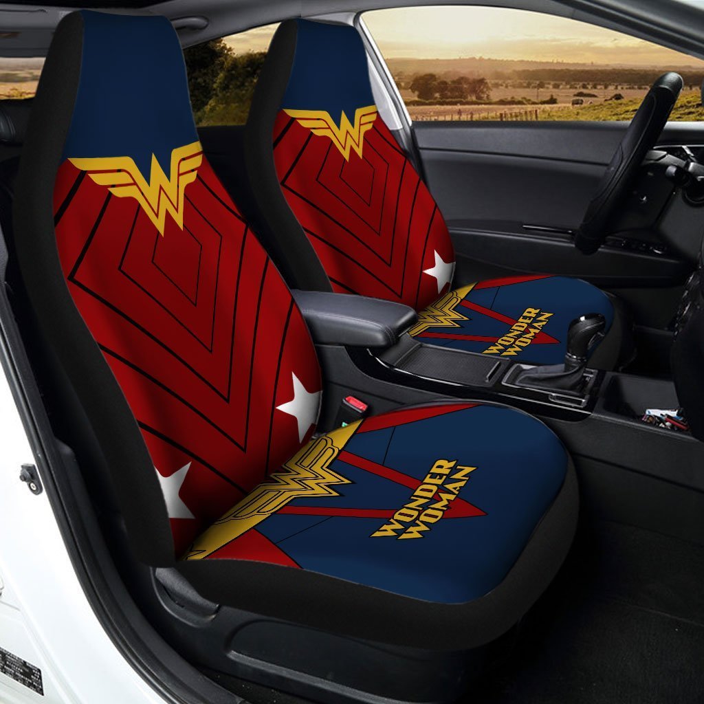 Wonder Woman Car Seat Covers Custom Car Interior Accessories - Gearcarcover - 2