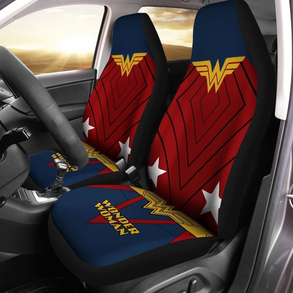 Wonder Woman Car Seat Covers Custom Car Interior Accessories - Gearcarcover - 1