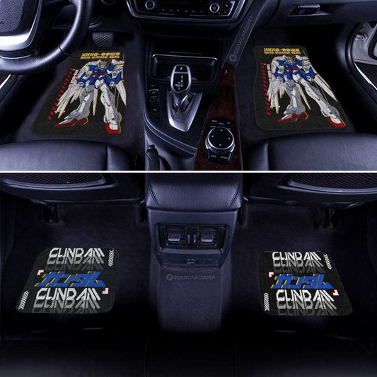 XXXG-00W0 Wing Gundam Zero Car Floor Mats Custom Gundam Anime Car Accessories - Gearcarcover - 2