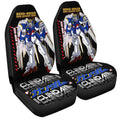 XXXG-00W0 Wing Gundam Zero Car Seat Covers Custom Gundam Anime Car Accessories - Gearcarcover - 1
