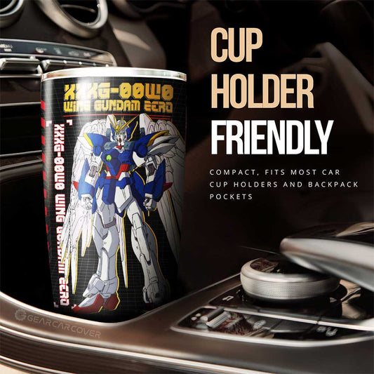 XXXG-00W0 Wing Gundam Zero Tumbler Cup Custom Gundam Anime Car Interior Accessories - Gearcarcover - 2