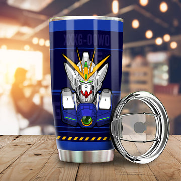 XXXG-00W0 Wing Gundam Zero Tumbler Cup Custom Gundam Anime Car Interior Accessories - Gearcarcover - 1