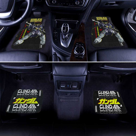 XXXG-01D Gundam Deathscythe Car Floor Mats Custom Gundam Anime Car Accessories - Gearcarcover - 2