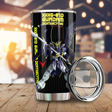 XXXG-01D Gundam Deathscythe Tumbler Cup Custom Gundam Anime Car Interior Accessories - Gearcarcover - 1