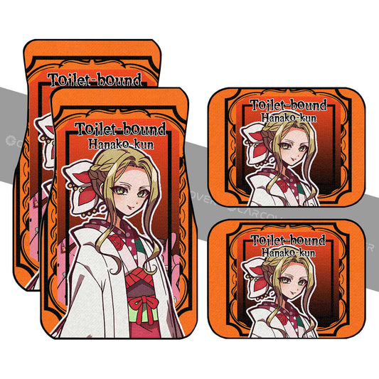 Yako Car Floor Mats Custom Anime Toilet-Bound Hanako-kun Car Accessories - Gearcarcover - 1