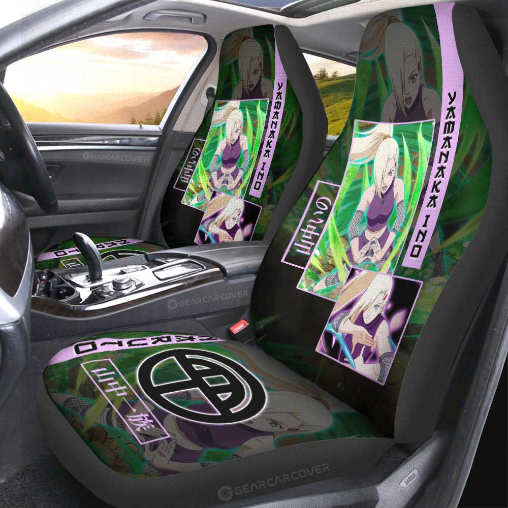 Yamanaka Ino Car Seat Covers Custom Anime Car Accessories - Gearcarcover - 2