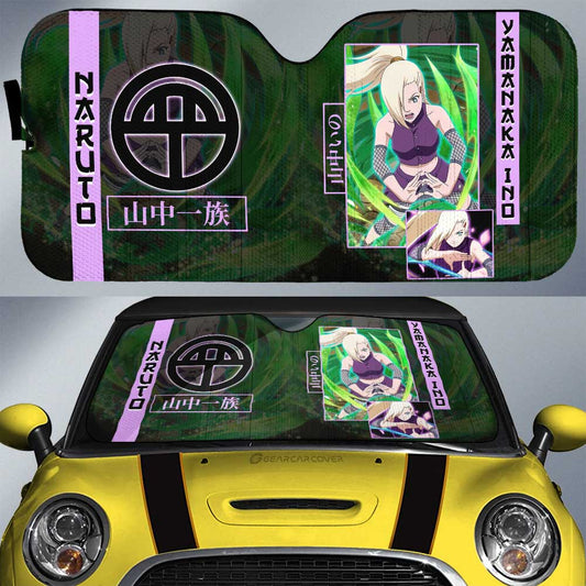 Yamanaka Ino Car Sunshade Custom Anime Car Accessories - Gearcarcover - 1