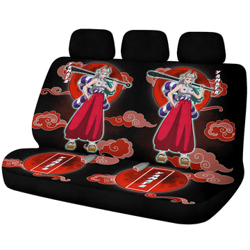 Yamato Car Back Seat Covers Custom One Piece Anime Car Accessories - Gearcarcover - 1