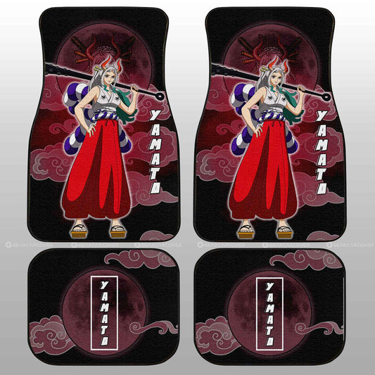 Yamato Car Floor Mats Custom For One Piece Anime Fans - Gearcarcover - 2