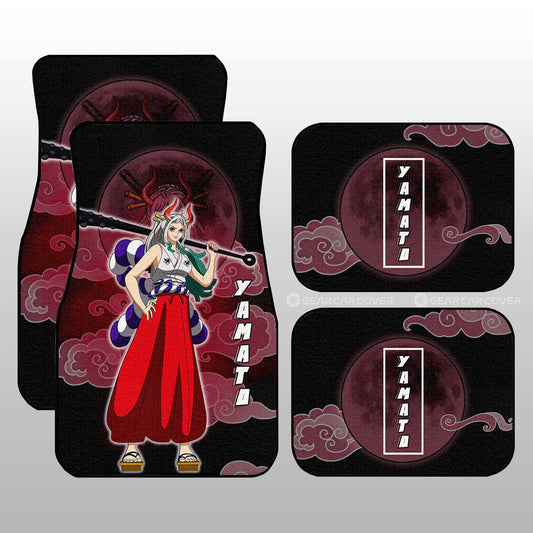 Yamato Car Floor Mats Custom For One Piece Anime Fans - Gearcarcover - 1