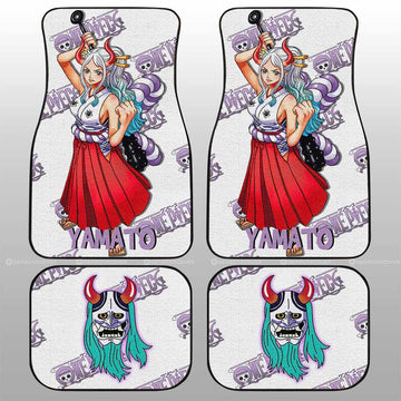 Yamato Car Floor Mats Custom One Piece Anime - Gearcarcover - 1