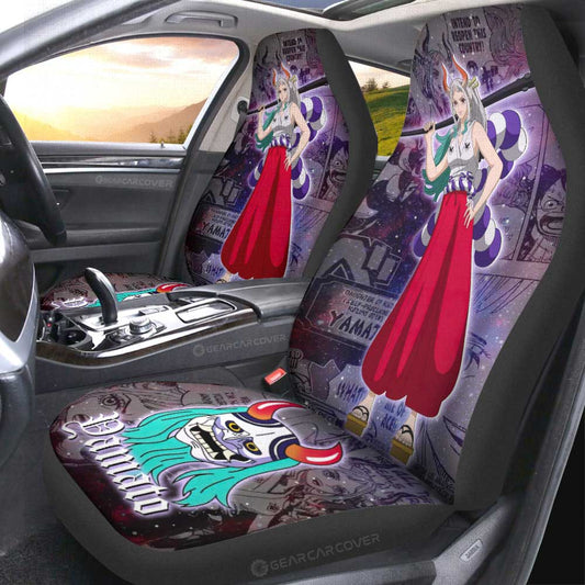 Yamato Car Seat Covers Custom Galaxy Style One Piece Anime Car Accessories - Gearcarcover - 2