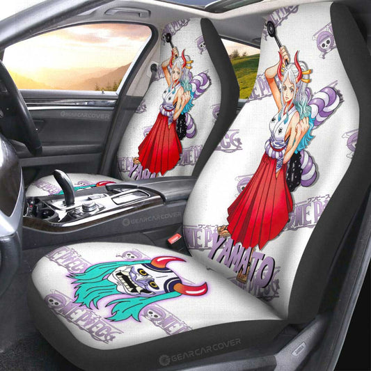 Yamato Car Seat Covers Custom One Piece Anime - Gearcarcover - 2