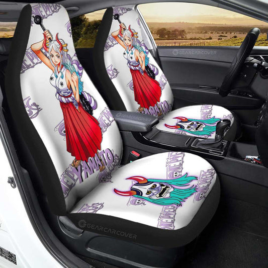Yamato Car Seat Covers Custom One Piece Anime - Gearcarcover - 1