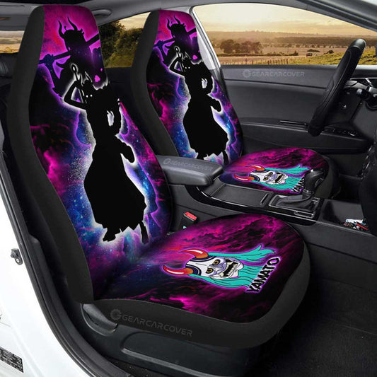 Yamato Car Seat Covers Custom One Piece Anime Silhouette Style - Gearcarcover - 1