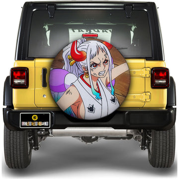 Yamato Spare Tire Cover Custom One Piece Anime Car Accessoriess - Gearcarcover - 1