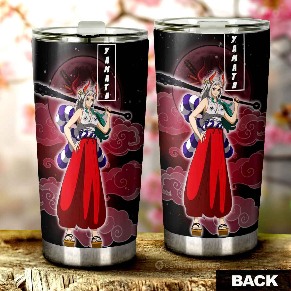 Yamato Tumbler Cup Custom For One Piece Anime Fans - Gearcarcover - 3