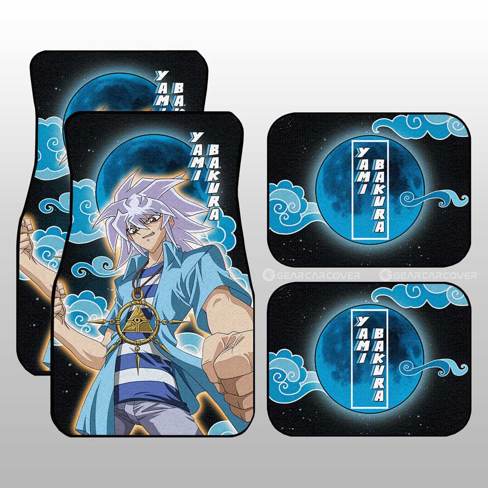Yami Bakura Car Floor Mats Custom Yu-Gi-Oh! Anime Car Accessories - Gearcarcover - 1