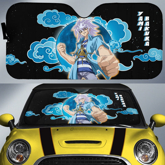 Yami Bakura Car Sunshade Custom Yu-Gi-Oh! Anime Car Accessories - Gearcarcover - 1
