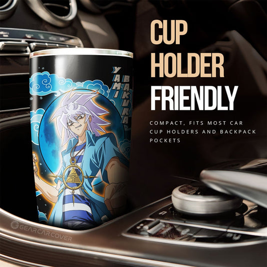 Yami Bakura Tumbler Cup Custom Yu-Gi-Oh! Anime Car Accessories - Gearcarcover - 2