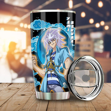 Yami Bakura Tumbler Cup Custom Yu-Gi-Oh! Anime Car Accessories - Gearcarcover - 1