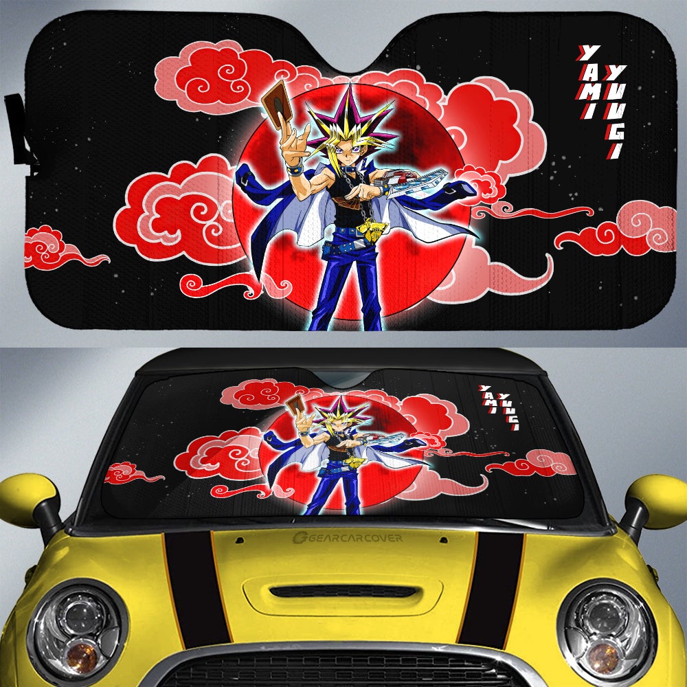 Yami Yuugi Car Sunshade Custom Yu-Gi-Oh! Anime Car Accessories - Gearcarcover - 1