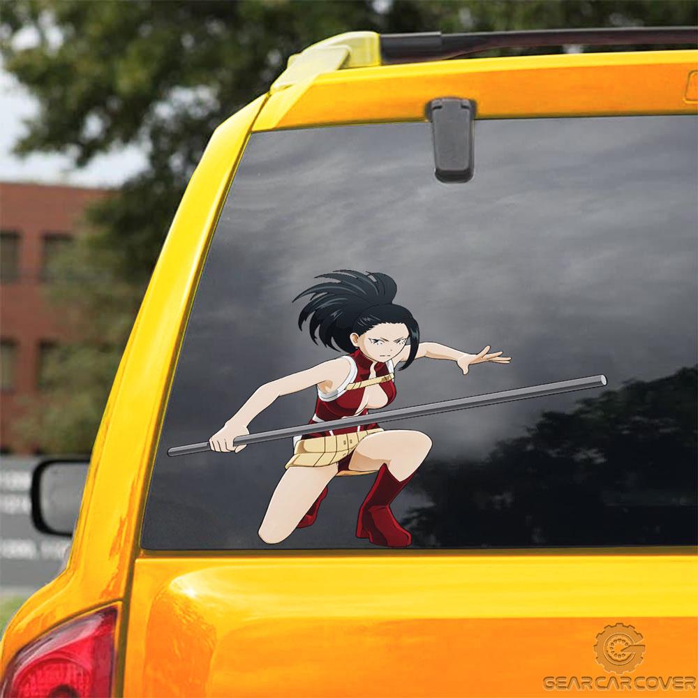Yaoyorozu Momo Car Sticker Custom My Hero Academia Anime Car Accessories - Gearcarcover - 3