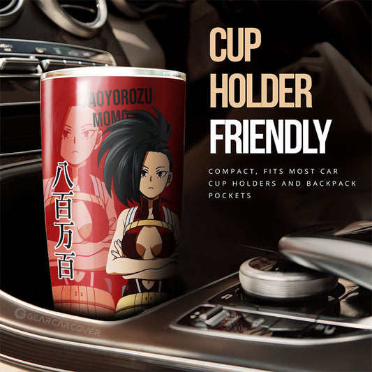 Yaoyorozu Momo Tumbler Cup Custom My Hero Academia Car Accessories For Anime Fans - Gearcarcover - 2
