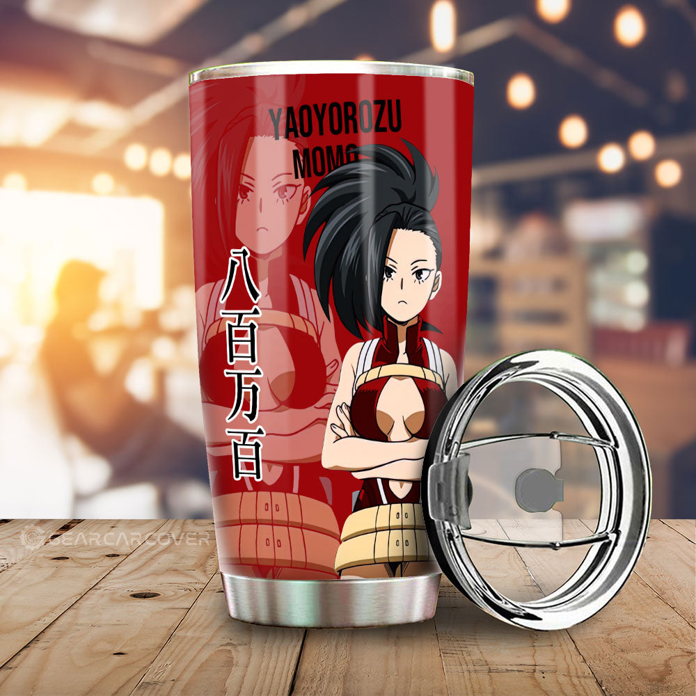 Yaoyorozu Momo Tumbler Cup Custom My Hero Academia Car Accessories For Anime Fans - Gearcarcover - 1