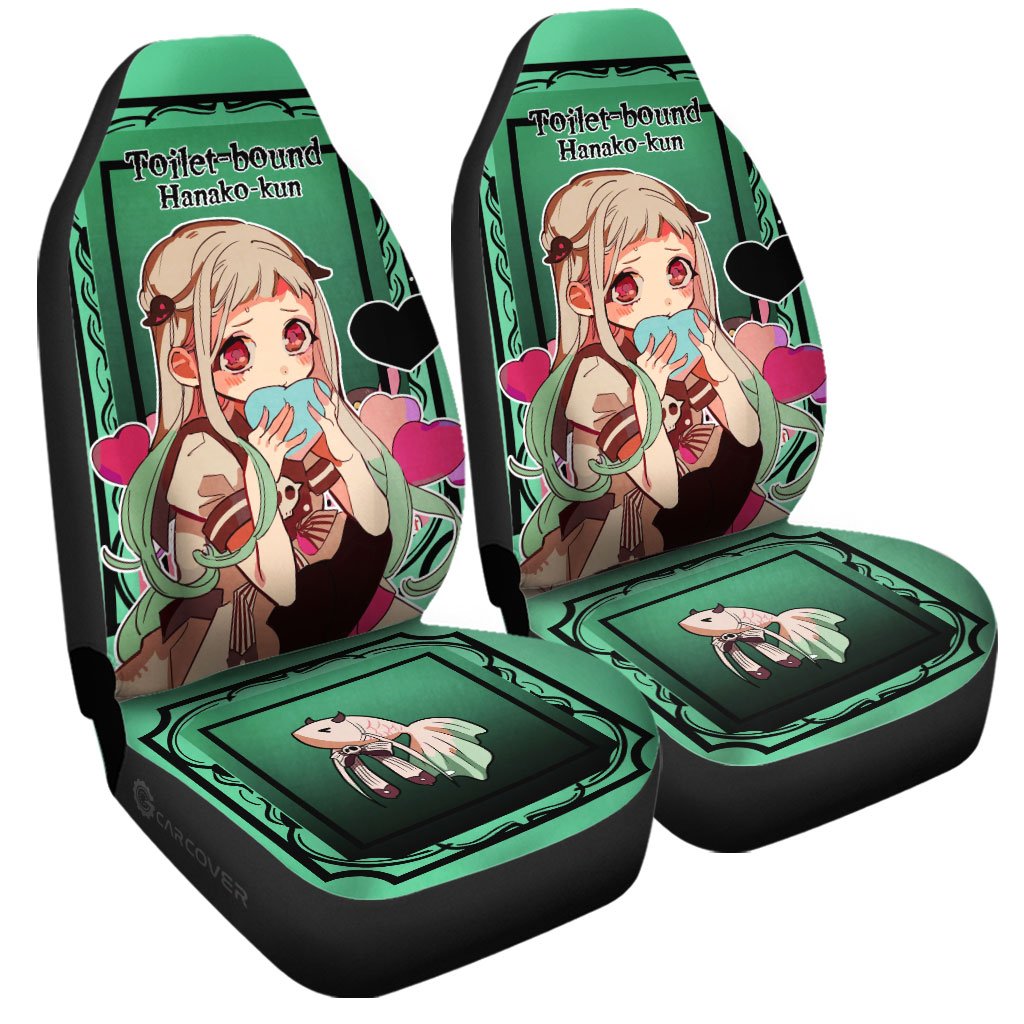 Yashiro Nene Car Seat Covers Custom Toilet-Bound Hanako-kun Anime Car Accessories - Gearcarcover - 3