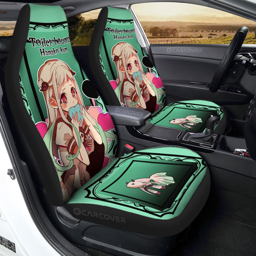 Yashiro Nene Car Seat Covers Custom Toilet-Bound Hanako-kun Anime Car Accessories - Gearcarcover - 1