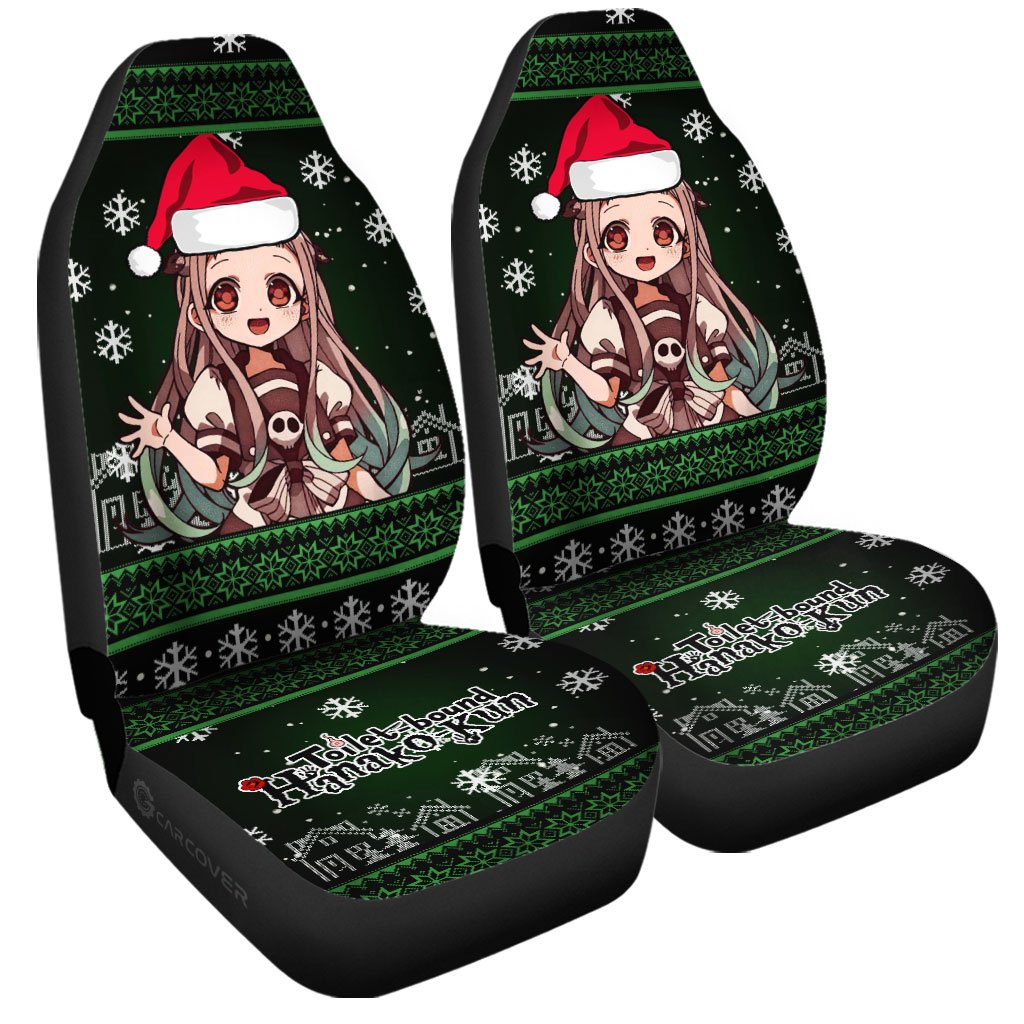 Yashiro Nene Toilet-Bound Hanako-kun Car Seat Covers Custom Anime Christmas Car Interior Accessories - Gearcarcover - 3
