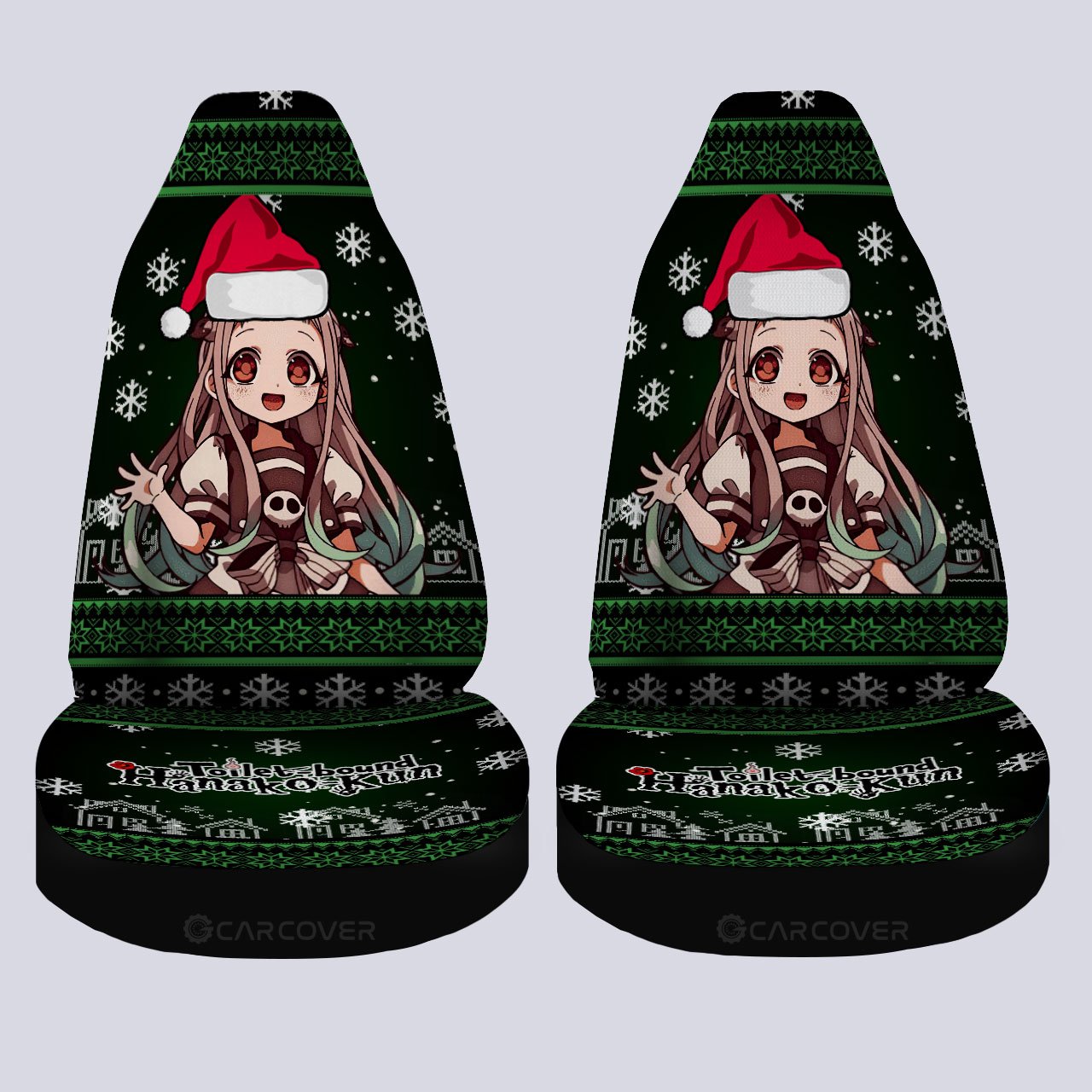 Yashiro Nene Toilet-Bound Hanako-kun Car Seat Covers Custom Anime Christmas Car Interior Accessories - Gearcarcover - 4