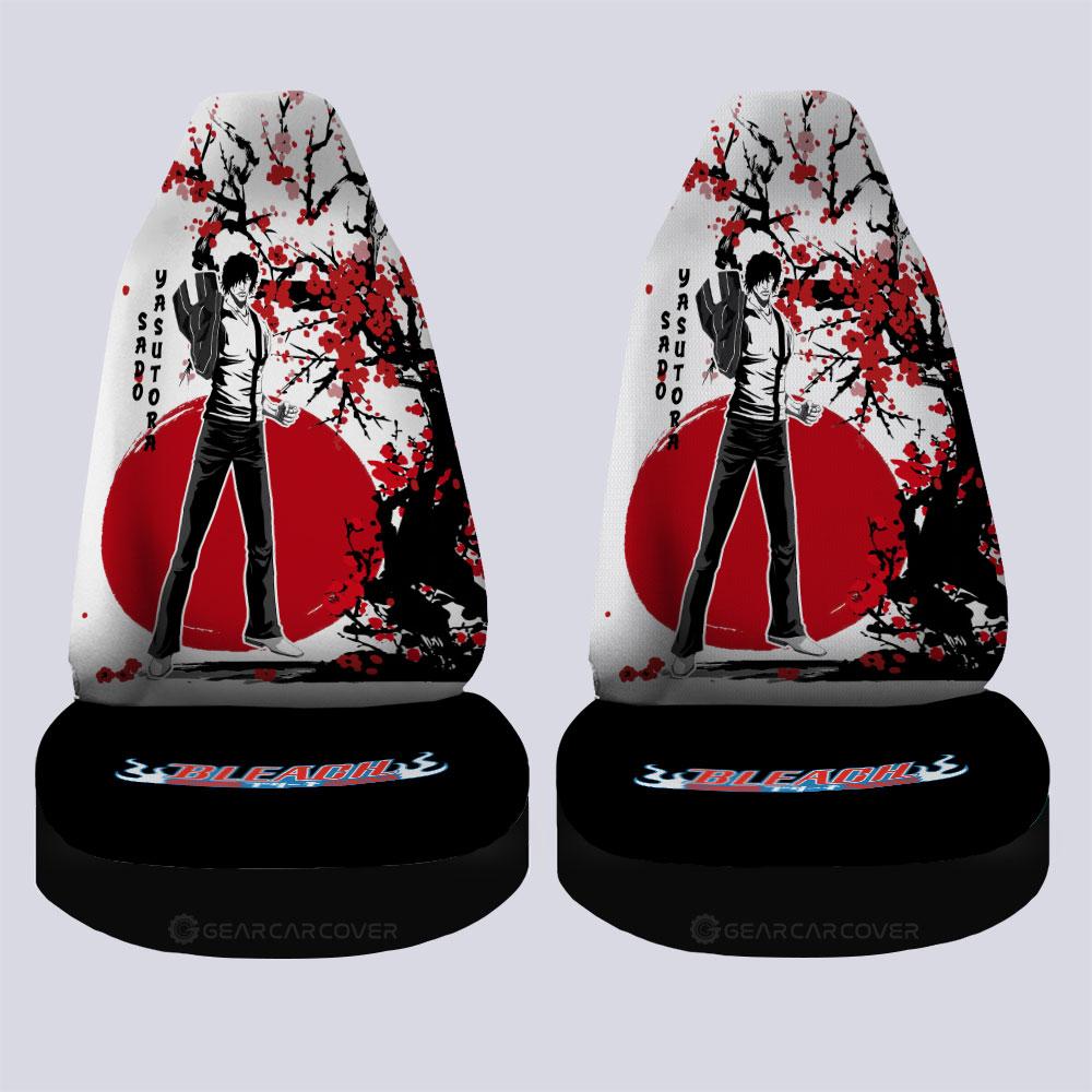 Yasutora Sado Car Seat Covers Custom Japan Style Anime Bleach Car Interior Accessories - Gearcarcover - 4