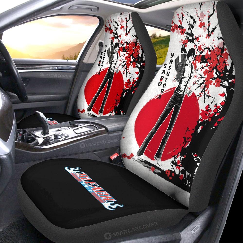 Yasutora Sado Car Seat Covers Custom Japan Style Anime Bleach Car Interior Accessories - Gearcarcover - 2