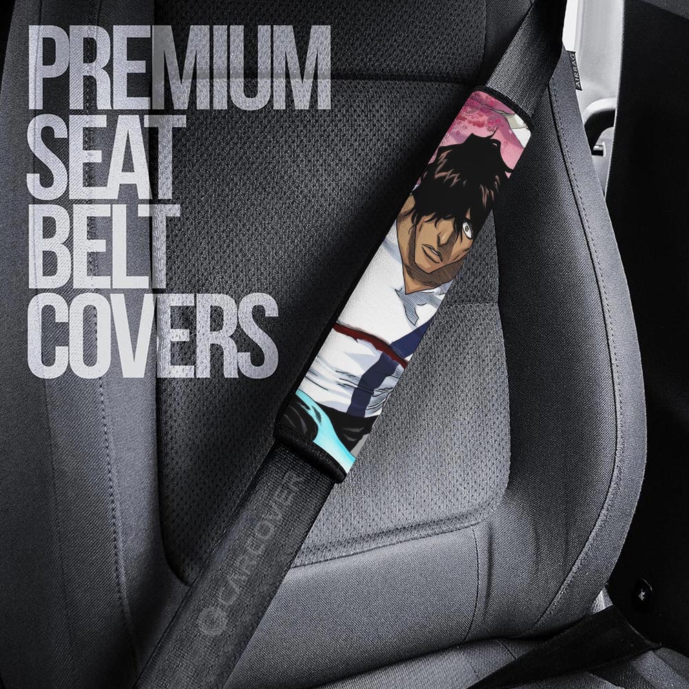 Yasutora Sado Seat Belt Covers Custom Bleach Anime Car Accessories - Gearcarcover - 2