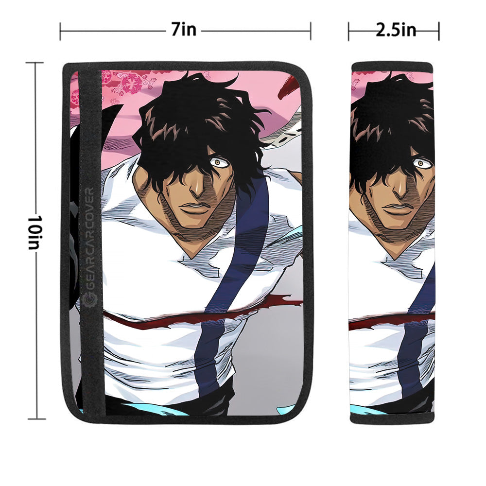 Yasutora Sado Seat Belt Covers Custom Bleach Anime Car Accessories - Gearcarcover - 1