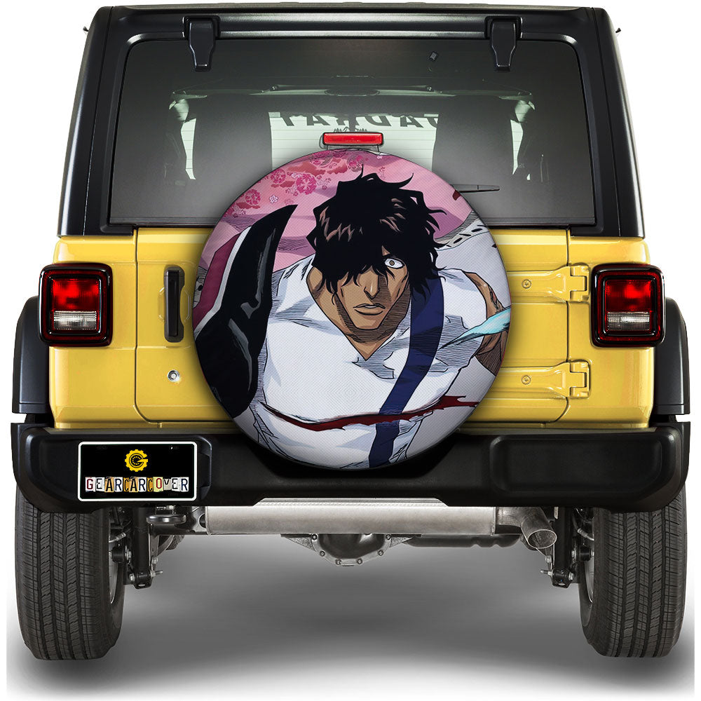 Yasutora Sado Spare Tire Covers Custom Bleach Anime Car Accessories - Gearcarcover - 1