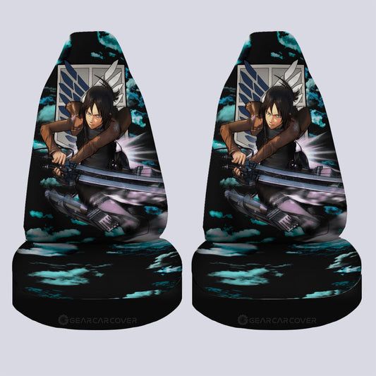 Ymir Car Seat Covers Custom Attack On Titan Anime Car Accessories - Gearcarcover - 2