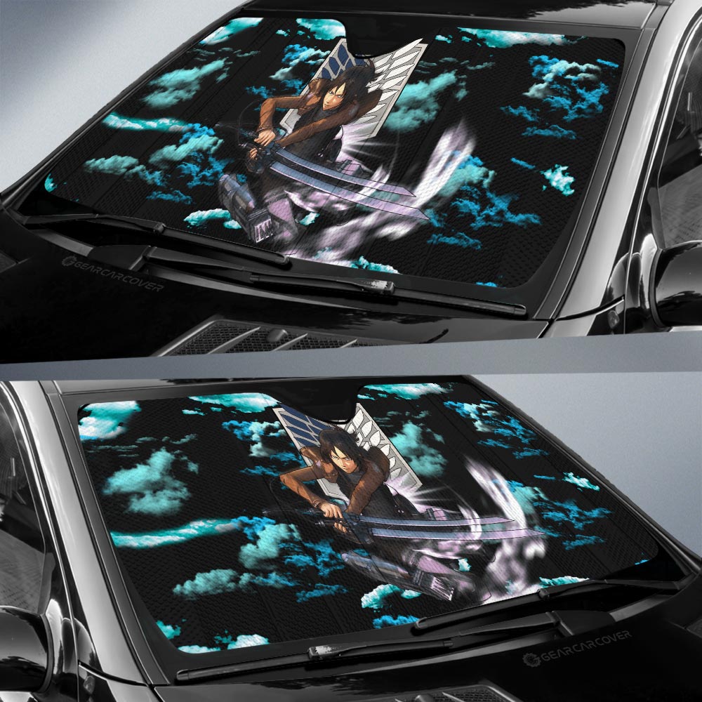 Ymir Car Sunshade Custom Attack On Titan Anime Car Interior Accessories - Gearcarcover - 3