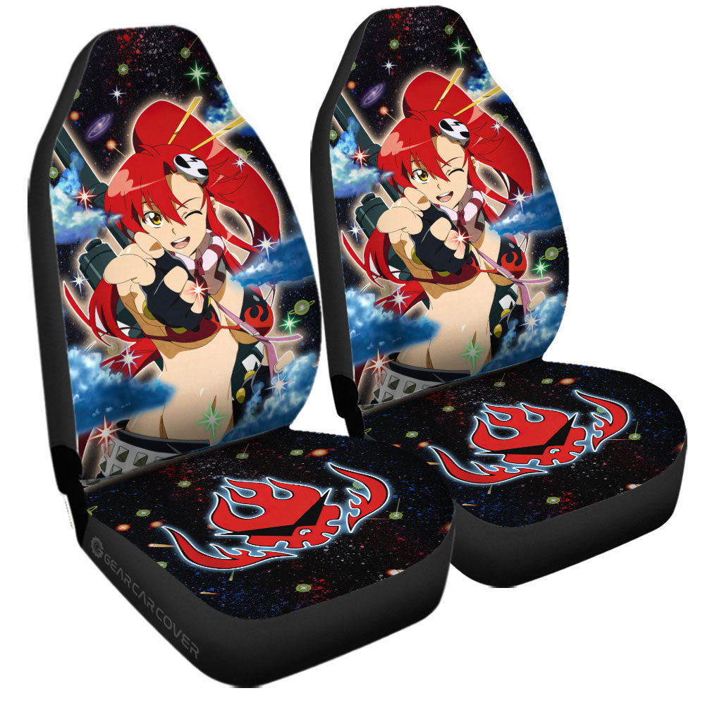 Yoko Littner Car Seat Covers Custom Gurren Lagann Anime - Gearcarcover - 3