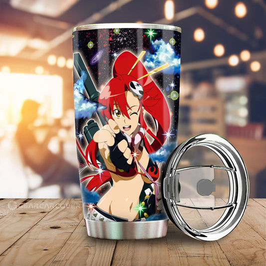 Yoko Littner Tumbler Cup Custom Gurren Lagann Anime - Gearcarcover - 1