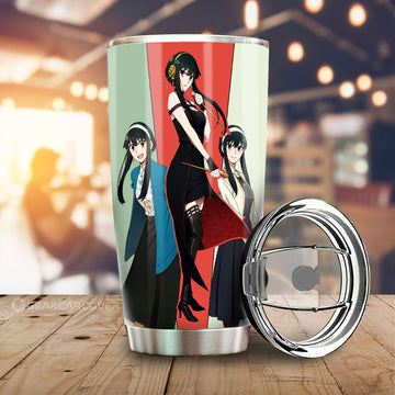 Yor Forger Tumbler Cup Custom Spy x Family Anime Car Accessories - Gearcarcover - 1