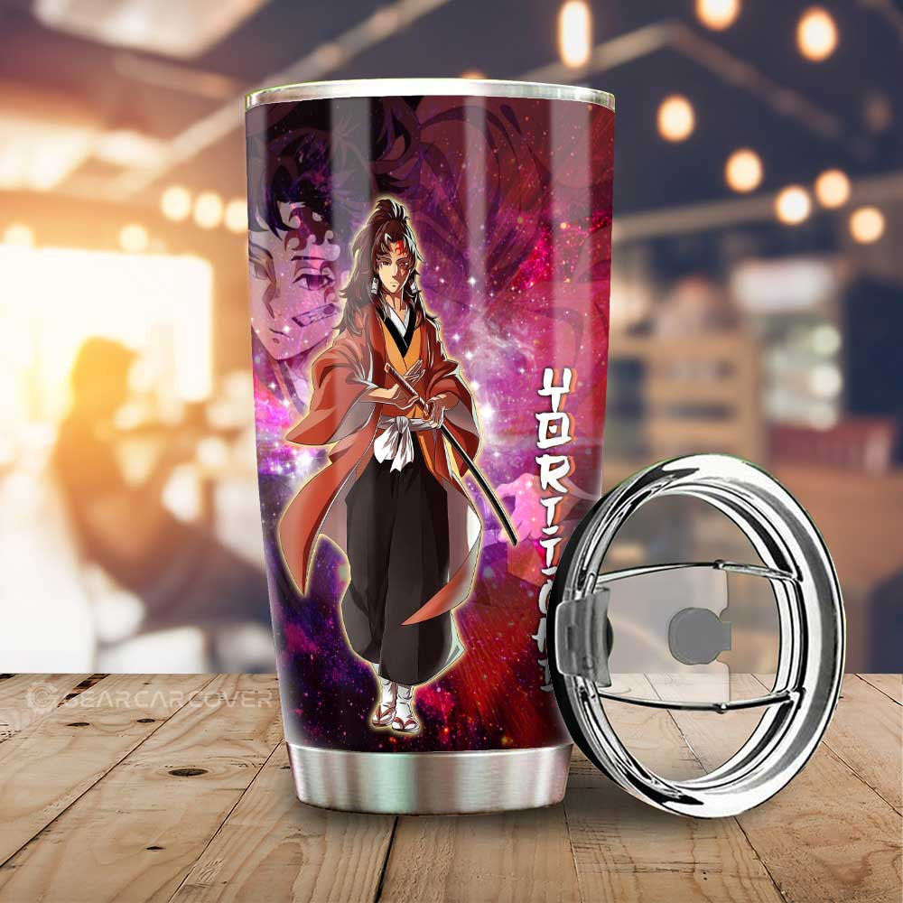 Yoriichi Tumbler Cup Custom Characters Demon Slayer Car Accessories - Gearcarcover - 1