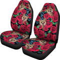 Yorkshire Car Seat Covers Custom Flowers Car Interior Accessories - Gearcarcover - 3