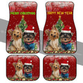 Yorkshire Terriers Dog Car Floor Mats Custom Christmas Car Interior Accessories - Gearcarcover - 2