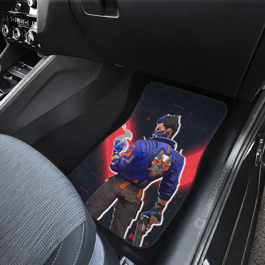 Yoru Car Floor Mats Custom Valorant Agent - Gearcarcover - 2